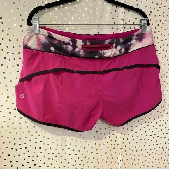 Lululemon Pink Speed Up Shorts - Picture 6 of 6
